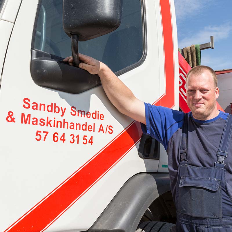 Medarbejder-sandby-smeden-lastbilchauffør