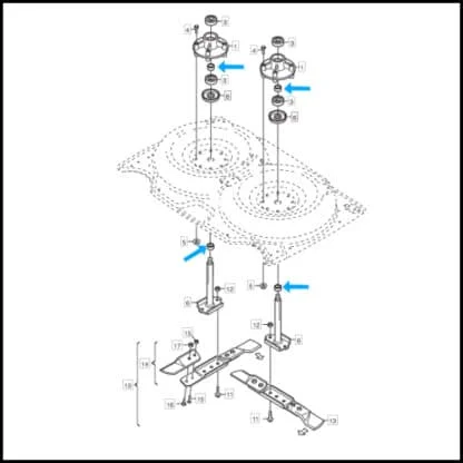 stiga 1134-3725-04 position