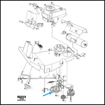 stiga 1134-9008-01 position