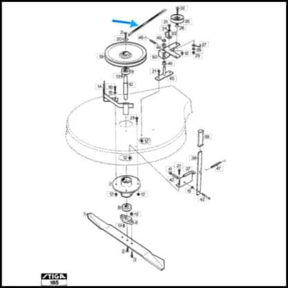 stiga 1134-9017-01 position