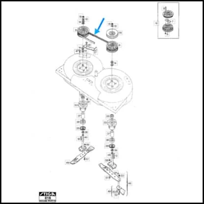 stiga 1134-9030-01 position