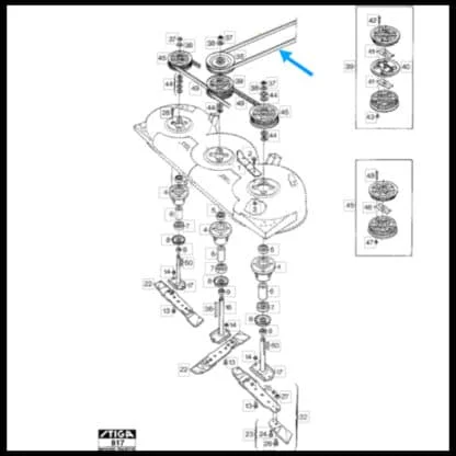 stiga kilerem 1134-9045-01 position 3