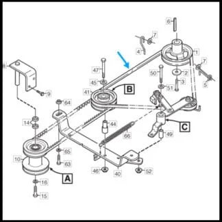 stiga rem 1134-9078-01 placering