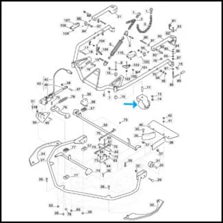 stiga 1134-5884-01 pivothjul placering