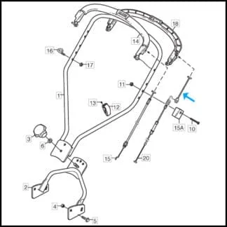 stiga kabel 1111-3246-01 placering