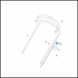 stiga motorstop kabel 181000685/0 placering