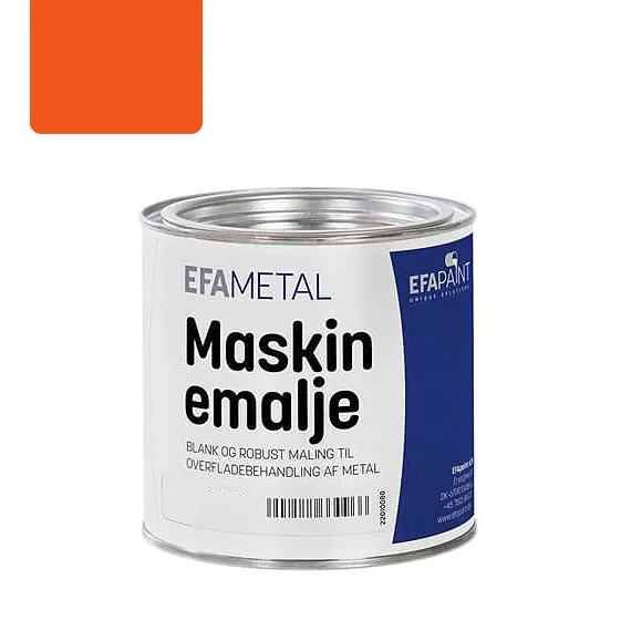 Esbjerg maskinmaling Claas Fahr orange 10261